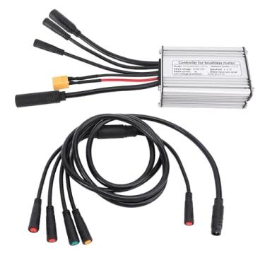 Imagem de Mountain Bike Conversão Kit, Speed Controller Motor Mountain Bike Controlador Com Conector de Luz Controlador Sine Fio para 36V 48V 350W Motor