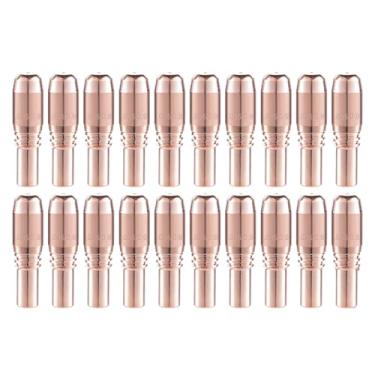 Imagem de Welding Knight Pontas de contato de soldagem MIG 0,035" (0,9 mm) T-A035CH para Bernard Acculock-S usado com difusor de gás D-MA250 (20-PK)