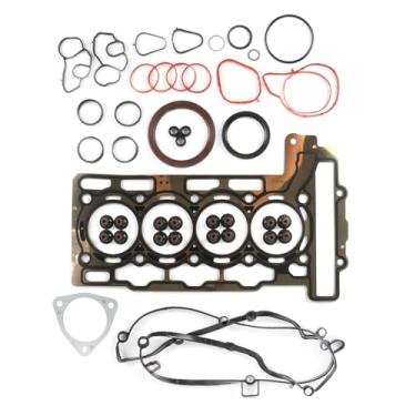 Imagem de INGKAN Kit de juntas de revisão de motor N13B16A N18B16A serve para 12-16 118i/ 120i 1.6L, 09-16 Mini Cooper/Cooper Countryman/Cooper Paceman 1.6L Substituir OE 11127595138 11127586907 1.6L 11275