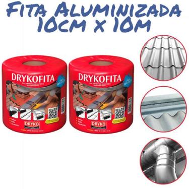 Imagem de Kits Fita de Manta Asfaltica Para Goteiras e Infiltrações15cm x 10m  D