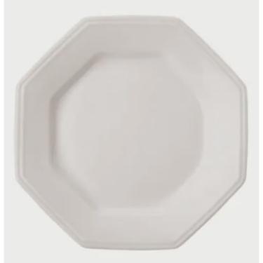 Imagem de Prato em Porcelana p/ Sobremesa 20 cm Oitavado Schmidt