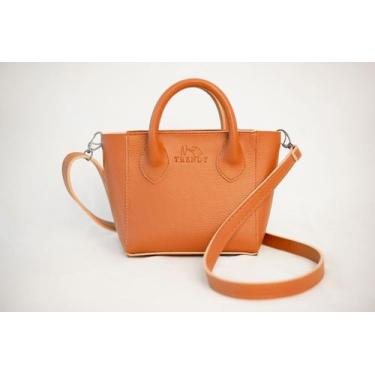 Imagem de Bolsa Feminina Pequena Transversal Mini Tote Marrom - New Trendy