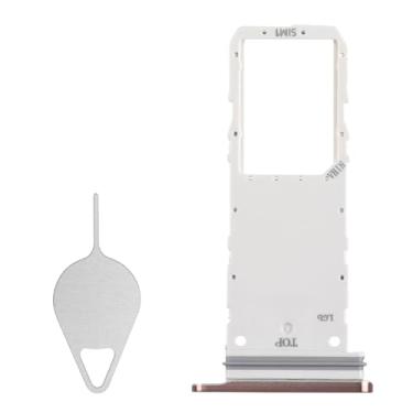 Imagem de BESJMYT Substituição para bandeja de cartão SIM Samsung Galaxy Note20 5G (versão SIM único) Adaptador de suporte de compartimento para cartão de bronze místico com ejetor de agulha para Note 20 5G