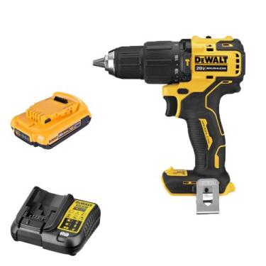 Imagem de Furadeira Parafusadeira 20v DCD709 2.0Ah Dewalt Bivolt, Bivolt