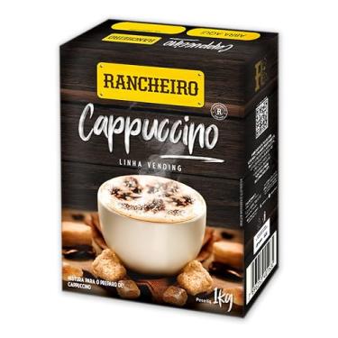 Imagem de Cappuccino Rancheiro 1kg – Uso Profissional em Máquinas – Cremoso, Aveludado e Pronto para Preparo