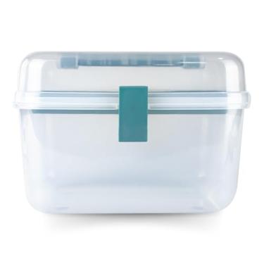 Imagem de Maleta Pequena Organizadora Estojo Removível Manicure Make