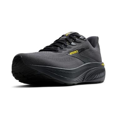Imagem de Brooks Tênis de corrida masculino Ghost 17 Neutral, Ébano/preto/amarelo, 14 Wide