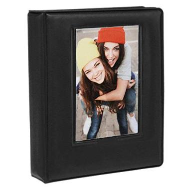 Imagem de Zink Mini álbum de fotos 2 x 3 com 64 bolsos e capa transparente para janela para papel fotográfico Zink Zero Ink de 5 x 7,6 cm, compatível com fotos Kodak, Lifeprint, Polaroid, HP, Canon, Fujifilm 5 x 7,6 cm