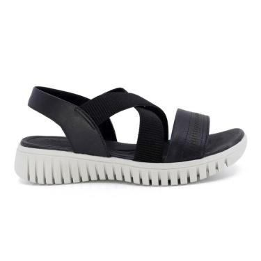 Imagem de Sandália Usaflex Feminina Plataforma Couro Laser Ah0111