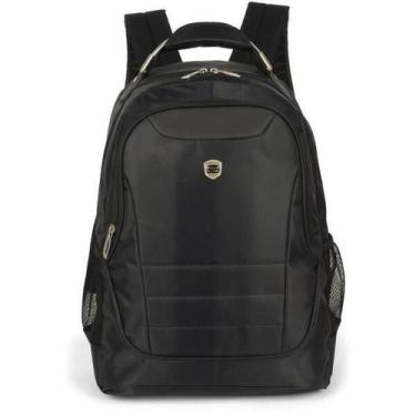 Imagem de Mochila Executiva Polo King Preta - 51621  - Luxcel