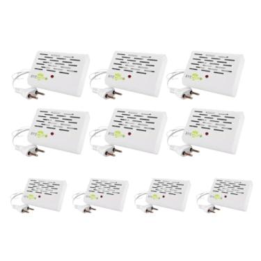 Imagem de Kit c/ 10 Aparelho Anti Mofo Elétrico Eletrônico 220v Ácaro Fungos Bolor Legon Bye Mofo AM01-2200v Doméstico P/Armário Quarto Banheiro Sala Escritório