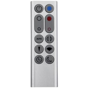Imagem de azwok Substituição de controle remoto HP02 HP03 para purificador de ar Dyson, aquecedor, ventilador frio, prata, RM-HP02 HP03-DY011