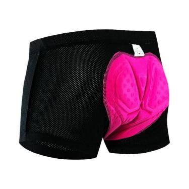 Imagem de Calções de Ciclismo Masculinos Respiráveis 20D - Gel Pad Antichoque pa