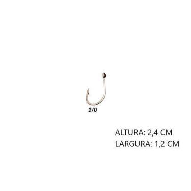 Imagem de Anzol carpeiro branco 12147 - Marine Sports, 2 unidades