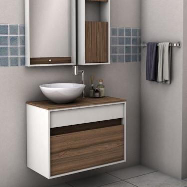 Imagem de Gabinete Módena 2 Gavetas Darabas Agardi Terracota