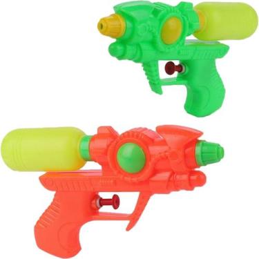 Imagem de 02 Lança Agua Arminha Arma Pistola Brinquedo Water Gun - Ark Toys
