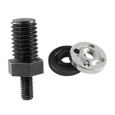 Imagem de KiBcsLic Adaptador de fixação para esmerilhadeiras angulares, haste de conversão, eixo de extensão multifuncional, Placas M5 a M10