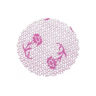 Imagem de Fundo decorado n7 com 100 unidades aia, Pink