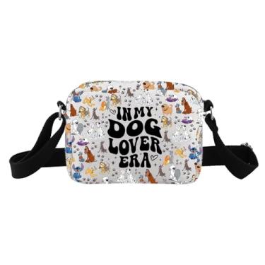 Imagem de TSOTMO Bolsa tiracolo Dog Lover Gift In My Dog Lover Era, bolsa para cães, presente de férias para namorada, Dog Era Hb