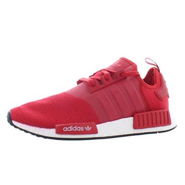 Imagem de adidas Tênis masculino NMD_r1, Scarlet/Cloud White/Core Black, 39