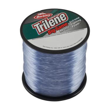 Imagem de Berkley Trilene® Big Game™, azul aço, 4,5 kg | 4,5 kg, 1500 m | linha de pesca monofilamento de 1371 m, adequada para ambientes de água salgada e doce
