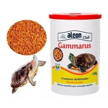 Imagem de Alcon Gammarus 110g Alimento Ração Para Tartaruga
