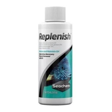 Imagem de Seachem Replenish 100ml Eleva Mantém Dureza Geral Gh Aquario