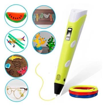 Imagem de Caneta 3D Impressora Usb Colorido Infantil - RELET