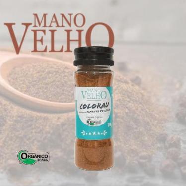 Imagem de Colorau Com Pimenta Do Reino (Integral e Orgânico) Mano Velho 70G, Col