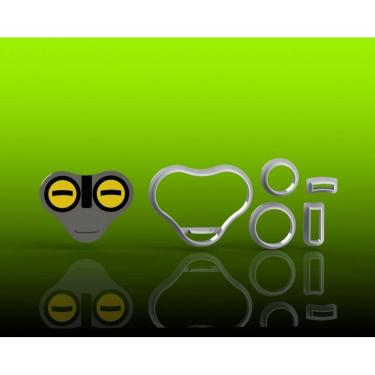 Imagem de Cortador Ben 10 Massa Cinzenta Modular Tamanho 5cm