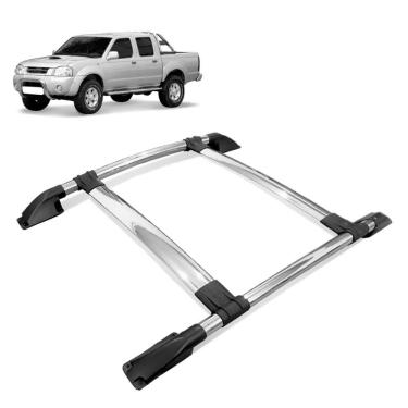 Imagem de Rack de Teto Bagageiro Frontier 2003 a 2007 Tubolar Cromado
