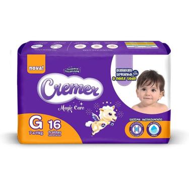 Imagem de Fralda Cremer Jumbinho G Com 16 Un
