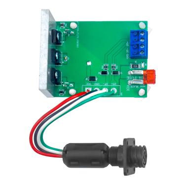 Imagem de EIIDAR Placa de controle de substituição IntelliChlor IC20/IC40/IC60 520556-R - Módulo de controle de clorador de sal, placa de circuito à prova d'água, compatível com OEM