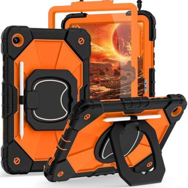 Imagem de Auizotl Capa para Galaxy Tab A9 Plus de 11 polegadas para tablet Samsung Galaxy A9+ (SM-X210/X216/X218) com protetor de tela, suporte giratório 360, alça de ombro, suporte para caneta