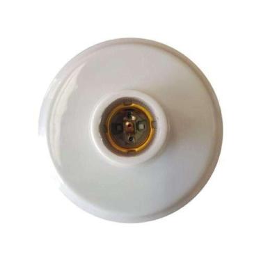 Imagem de Soquete Plafon Branco E-27 Para Luminárias E Spots - Foxlux
