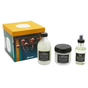 Imagem de Kit Davines Essential Haircare Oi - Shampoo 280ml e Condicionador 250ml e Oi Oil 135ml