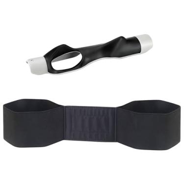 Imagem de MXFIV Combo Grip Trainer & Swing Corrector - Elimina asa de frango, corrige o posicionamento da mão e a mecânica de balanço para golfistas destros/canhotos (preto)