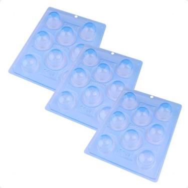 Imagem de 3 Forma Copo para Mousse Nº2 Tradicional  Embalagem Descartável - BWB
