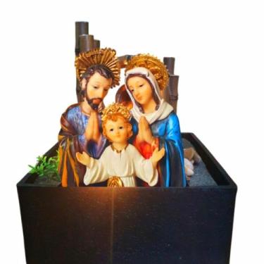 Imagem de Fonte De Agua Decorativa Sagrada Familia Cascata - Althea Arte Decor