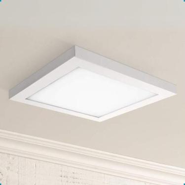 Imagem de Painel Led Sobrepor Luminaria Bivolt Gesso Teto Sobreposto Branco - Da