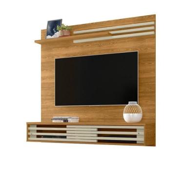 Imagem de Painel Bancada Suspensa Frizz Sublime Para 55 Polegadas - Madetec Cumaru Opala