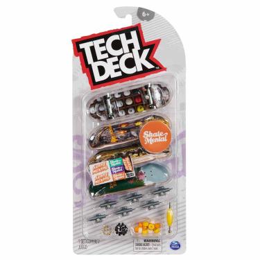Imagem de Kit 4 Skate De Dedo Coleção Mental Golf 2024 - Tech Deck