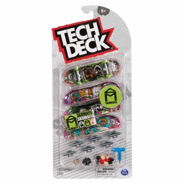 Imagem de Kit 4 Skate De Dedo Coleção Sk8 Mafia 2024 - Tech Deck