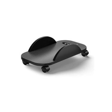 Imagem de Suporte de CPU ajustável móvel para CPU suporte de torre de PC com 4 rodas giratórias para chão suporte de CPU para escritório doméstico