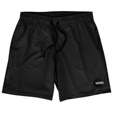 Imagem de Bermuda Academia Elastano Premium Masculina WSS Moon - Web Surf Shop -