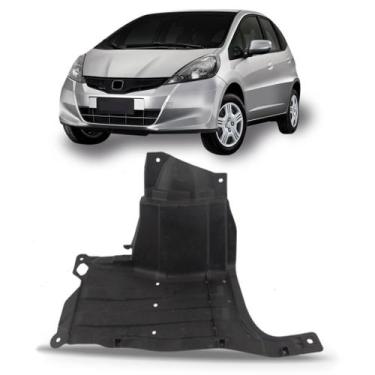 Imagem de Protetor Inferior Dianteiro Honda Fit 2009 2010 2011 2012 2013 2014 - 