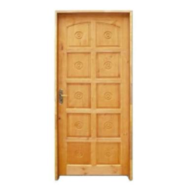 Imagem de Porta De Madeira Maciça Torneada Completa 2.15x0.86 Lado Esqierdo