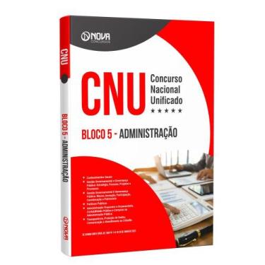 Imagem de Apostila CNU - Bloco 5 - Administração - Nova Concursos