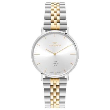 Imagem de Relógio Technos Masculino Slim Bicolor - 2025LUJ/1K