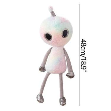 Imagem de Bonita cor deslumbrante boneca alienígena de pernas longas brinquedo d
